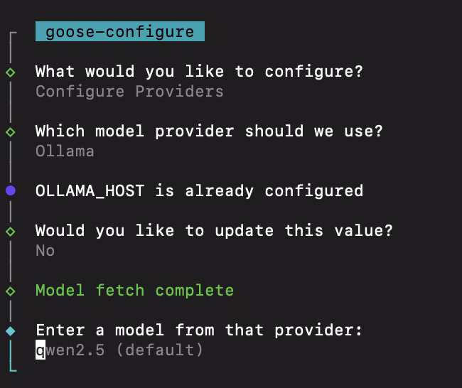 Goose CLI